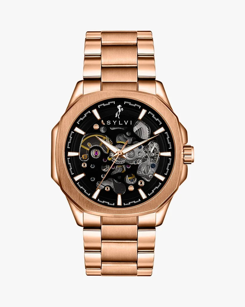 Core-X Black Rosegold Steel