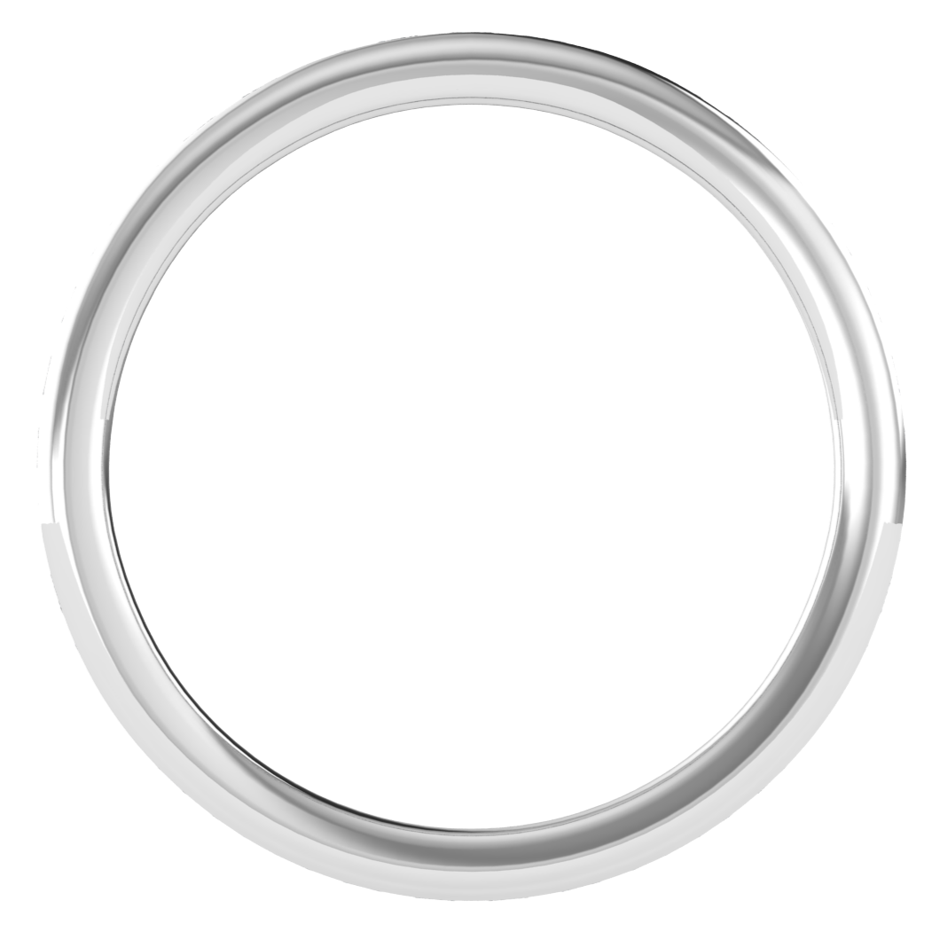 Full Eternity Channel Set Princess Cut Moissanite Wedding Band