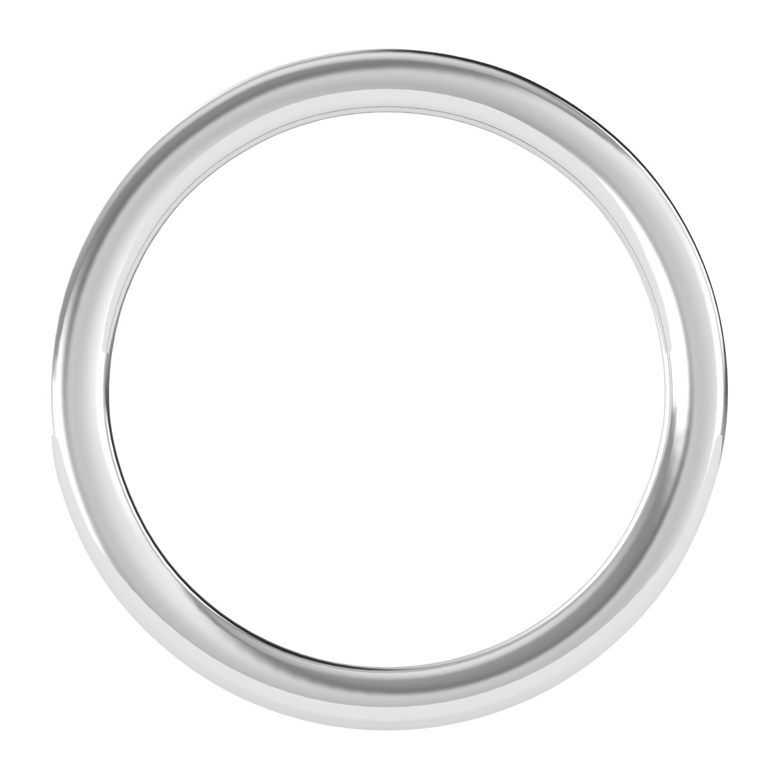 Full Eternity Round Lab Grown Diamond Channel Set 14K White Gold Wedding Band