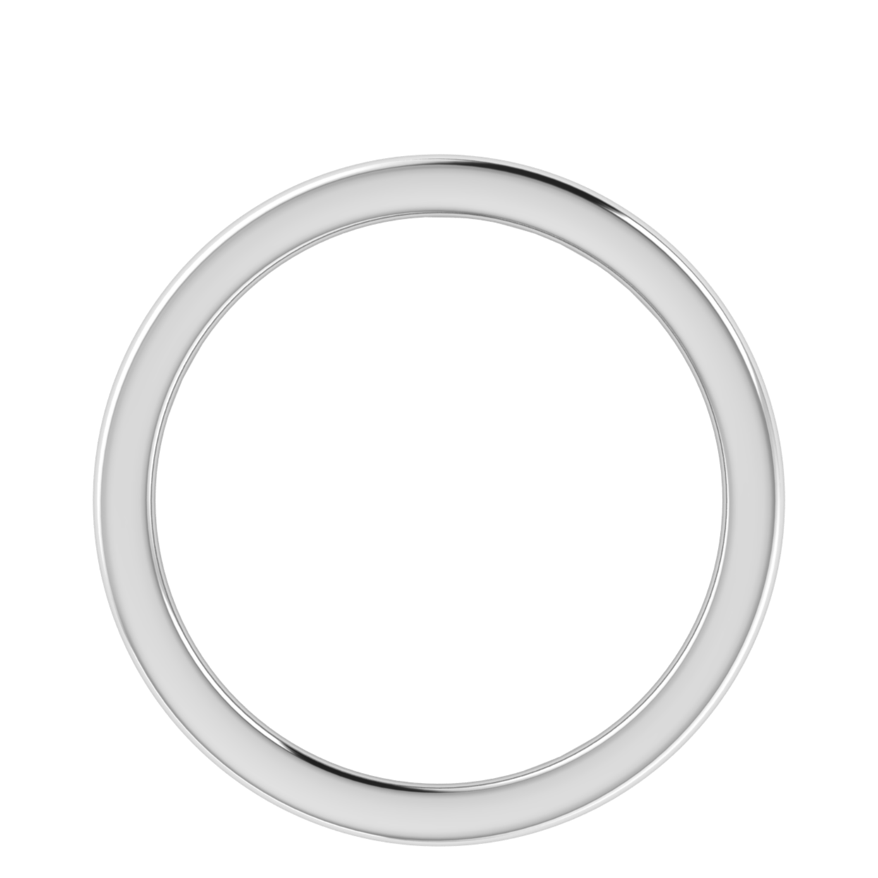 Two Stone Channel Set Round Cut Moissanite Men's Band