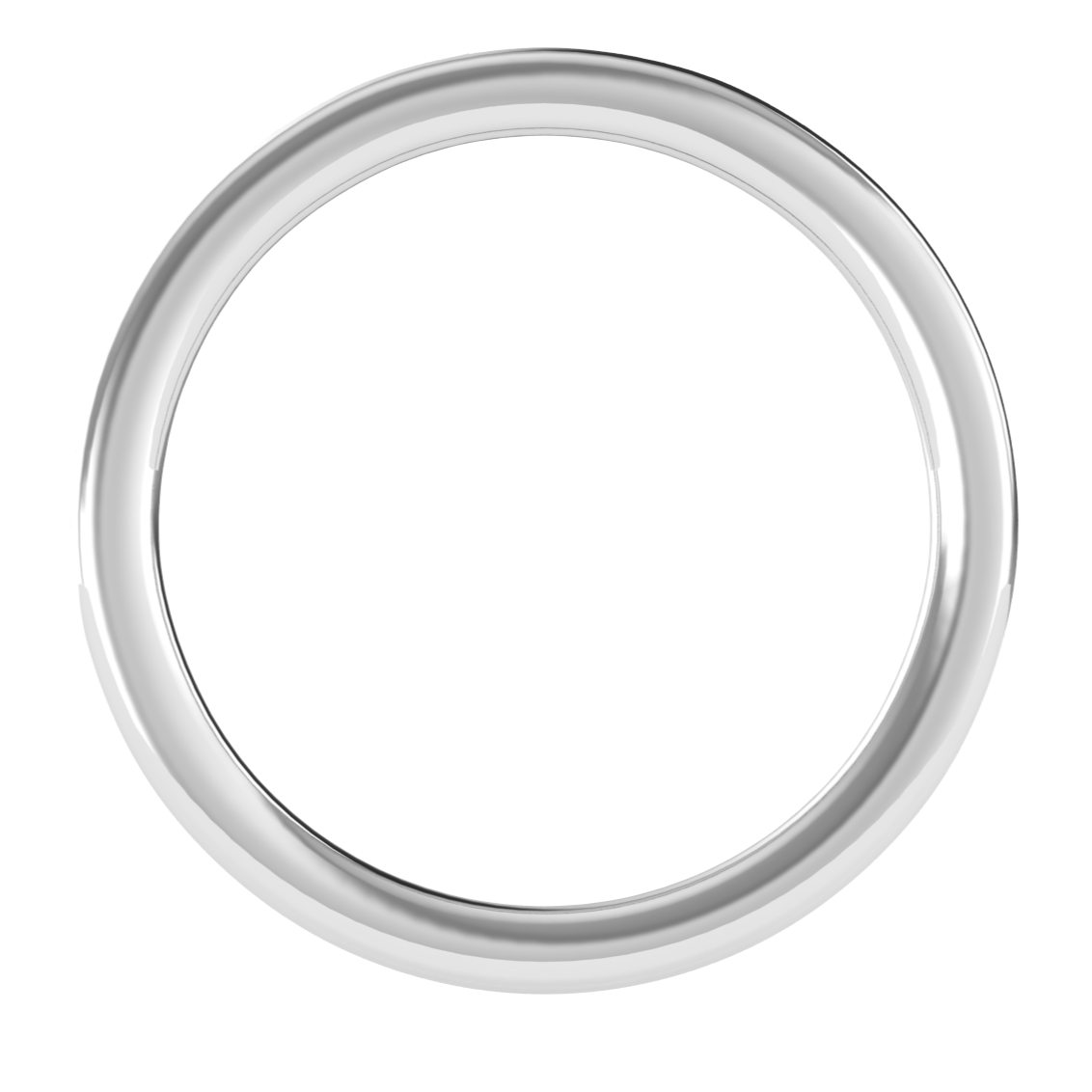 Full Eternity Channel Set Round Cut Moissanite Wedding Band