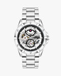 Pulse Skeleton Silver Steel