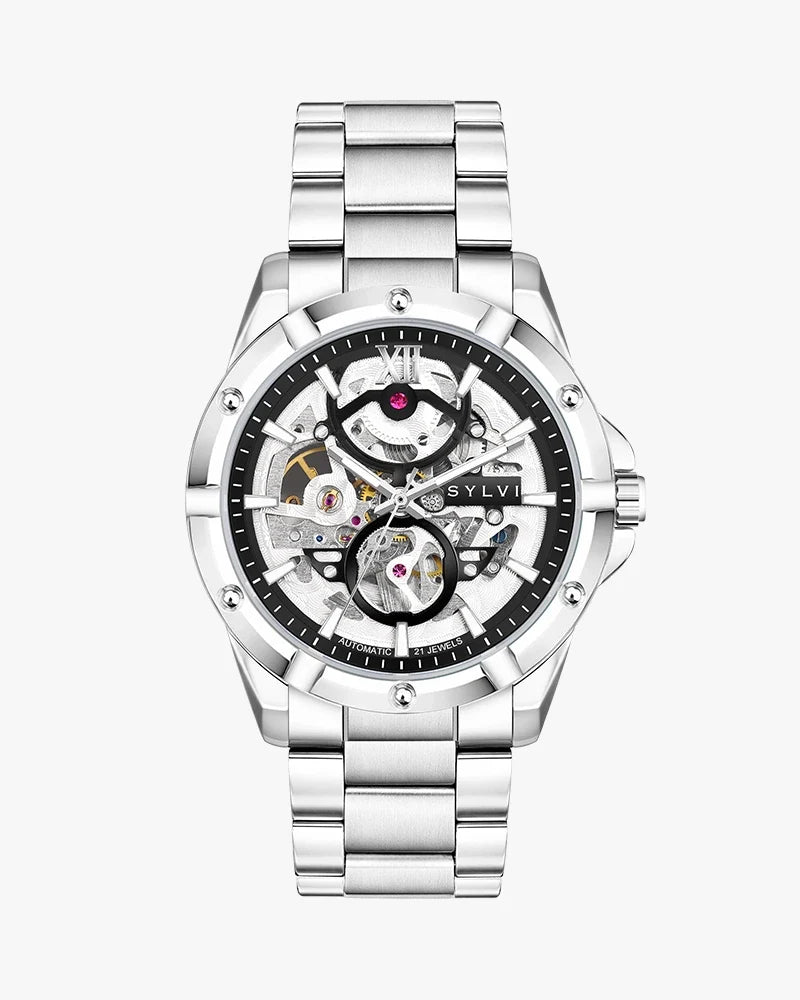 Pulse Skeleton Silver Steel