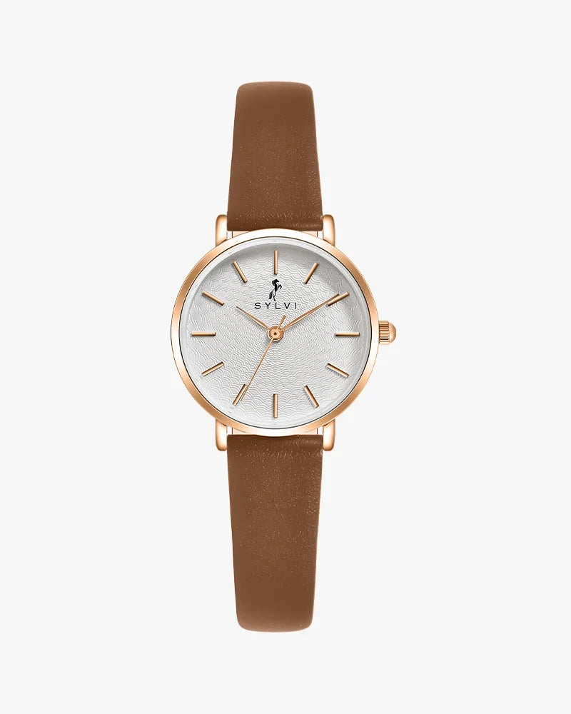 Riva White Rosebrew Leather