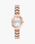 Bella White Rosegold Steel