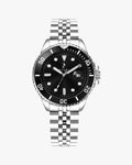 Ocean-X Black Silver Steel