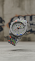 Concrete gray limited artist collab model