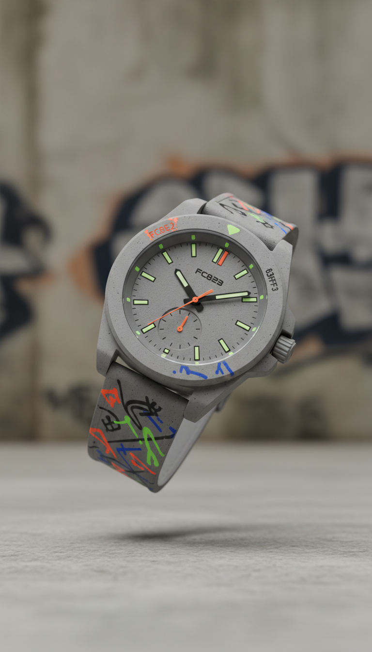 Concrete gray limited artist collab model