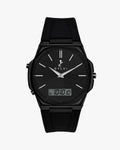 Blade Dual Time All Black Silicone
