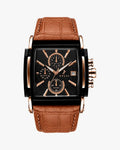 Dominator Black Brown Leather