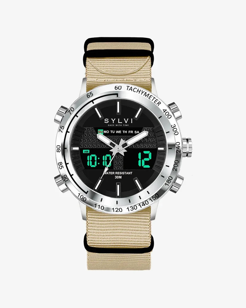 Hawk Silver Khaki Nylon