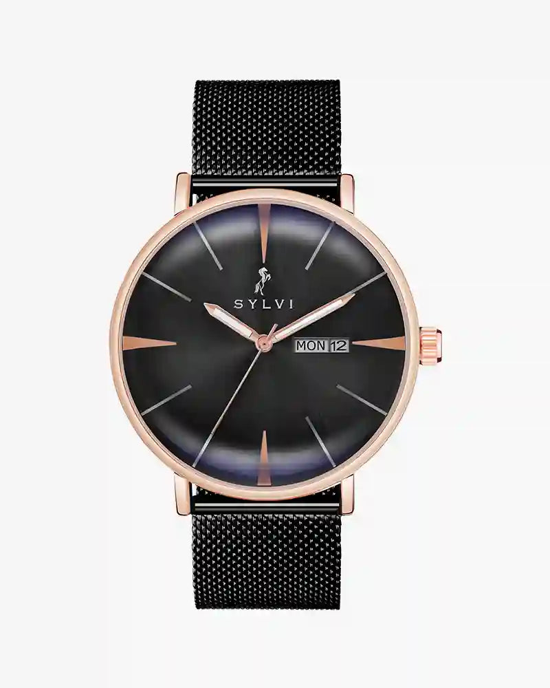 Certified Imperfect Elegadoom Black Rosegold Mesh