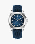 Certified Imperfect Urbanic Blue Silver Silicone